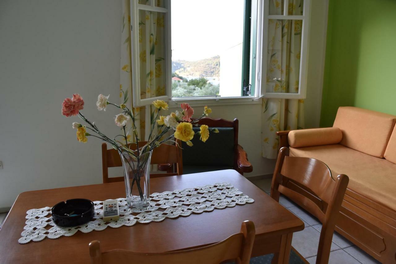 Panorama Lägenhet Vathy  Exteriör bild